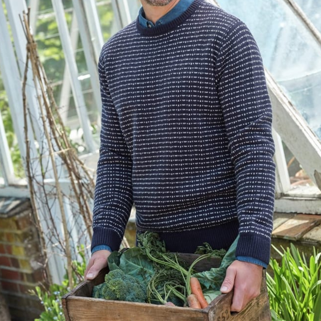 woolovers Triple Stitch Sweater