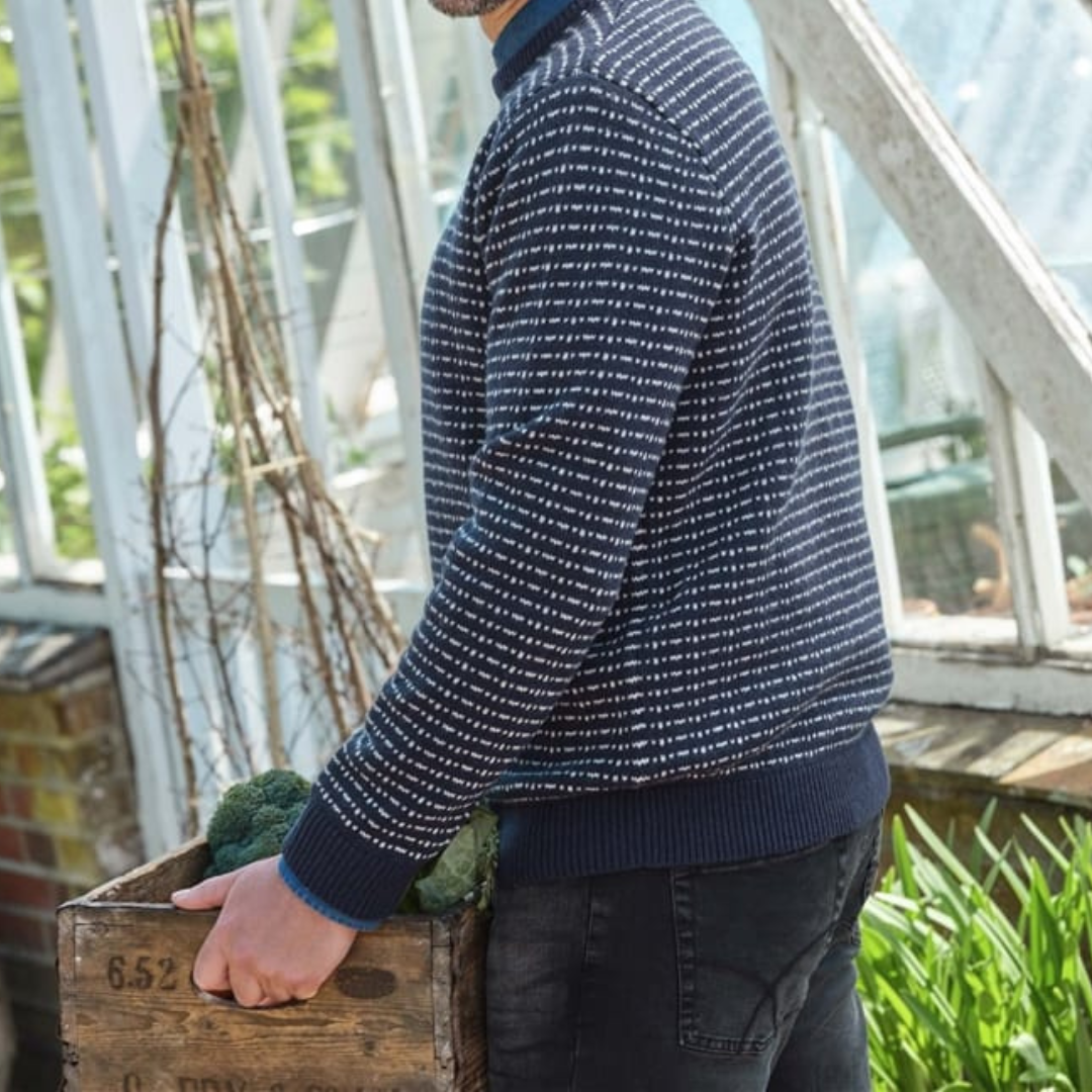 woolovers Triple Stitch Sweater